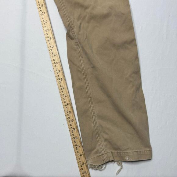 Carhartt Tan Work Pants Relaxed Fit Men’s Size (See Measurements) - Picture 7 of 7